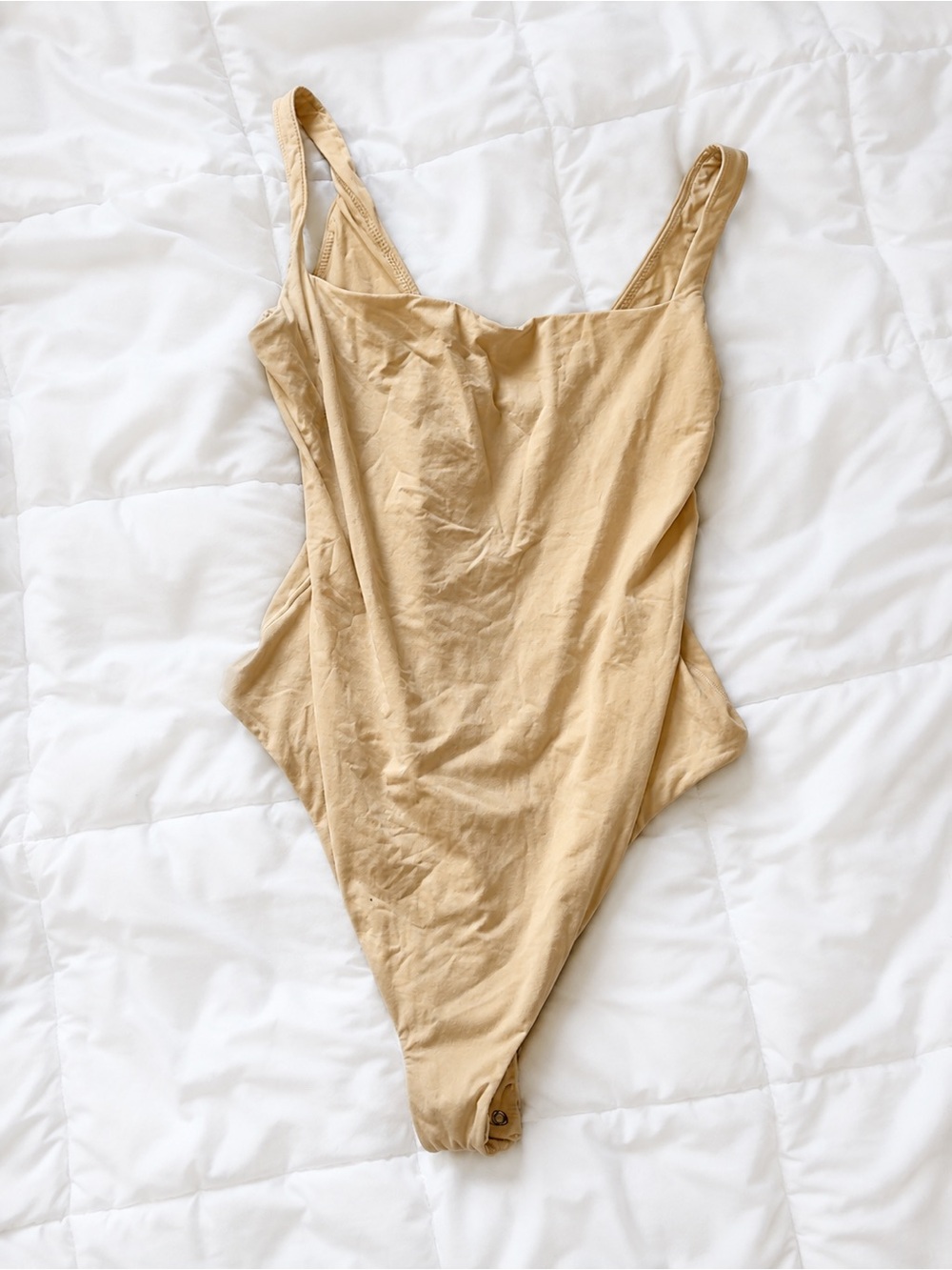 SKIMS Fits Everybody Square Neck Bodysuit